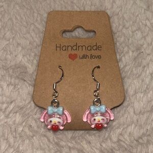 My melody handmade earrings